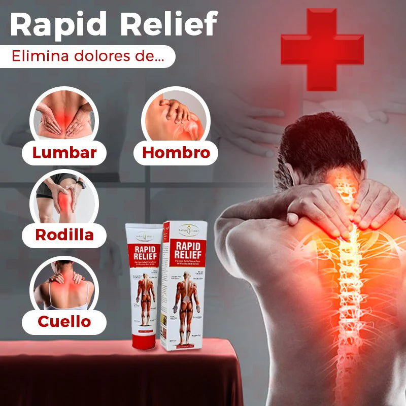 RapidRelief® Spray Muscular: ¡Alivia Inmediato el Dolor Corporal! ⭐ (2X$19.990)