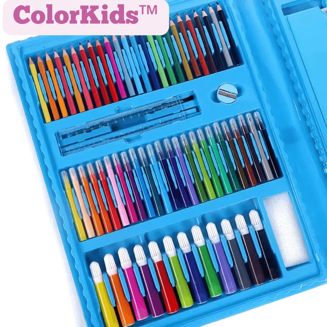 ColorKids™ Maletín de Arte con 208 piezas 🌈🎨